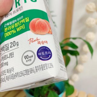 셀렉스스포츠 셀렉스 스포츠 웨이 프로틴 복숭아_ 330ml x 12팩 — 5점을 준 리뷰어가 2021년 4월 올린 사용 사진