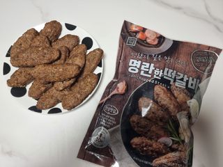 한성기업 명란한 떡갈비 — 5점을 준 리뷰어가 2021년 9월 올린 사용 사진