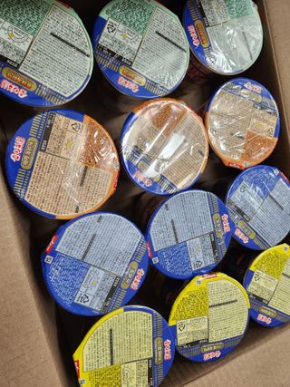 NISSIN 닛신 컵누들  4종 - 씨푸드오리지날, 씨푸드 스파이시, 씨푸드 커리, 씨푸드 XO소스 — 5점을 준 리뷰어가 2023년 1월 올린 사용 사진