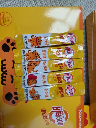 광동생활건강 [광동] 비타 500 데일리 스틱 VB, VC를 함유한 멀티비타민 30포+30포 — 4점을 준 리뷰어가 2022년 7월 올린 사용 사진