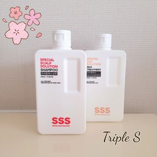트리플에스 탈모 샴푸 275ml + 실크 트리트먼트 275ml — 5점을 준 리뷰어가 2021년 3월 올린 사용 사진