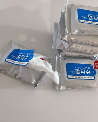 [엠메이데이] 안심 알티슈 20매 x 7 — 5점을 준 리뷰어가 2022년 1월 올린 사용 사진