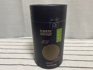프리마인 자체 기업부설 연구소에서 찾아낸 건강한 수면의 비밀.  슬립토 플러스 30포 — 4점을 준 리뷰어가 2021년 10월 올린 사용 사진