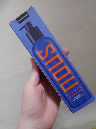 자민경 스노우포맨 클럽 허그 클렌징 폼 200ml — 5점을 준 리뷰어가 2021년 1월 올린 사용 사진