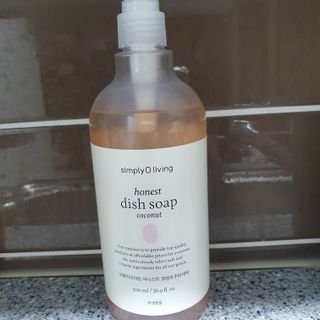 심플리오리빙 어니스트 주방세제 본품 500ml + 리필 900ml (코코넛향) — 5점을 준 리뷰어가 2022년 6월 올린 사용 사진