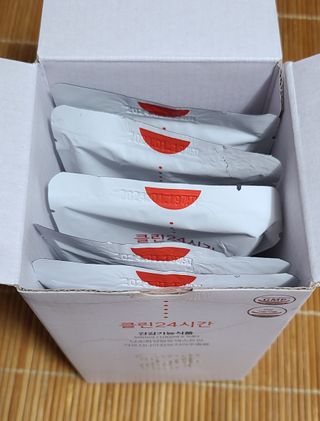 클린24시간 1BOX(5포) + 전용보틀(500ml) — 5점을 준 리뷰어가 2022년 9월 올린 사용 사진