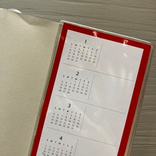 리훈 2023년 아이라이크 모눈 다이어리 미니달력 세트 — 5점을 준 리뷰어가 2022년 12월 올린 사용 사진