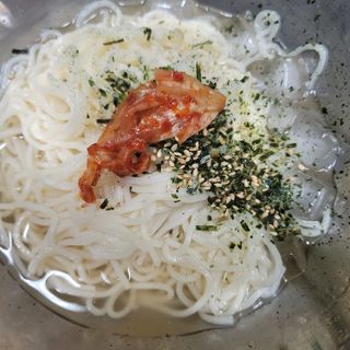 [한면원] 잔치국수 2인분 — 3점을 준 리뷰어가 2022년 7월 올린 사용 사진
