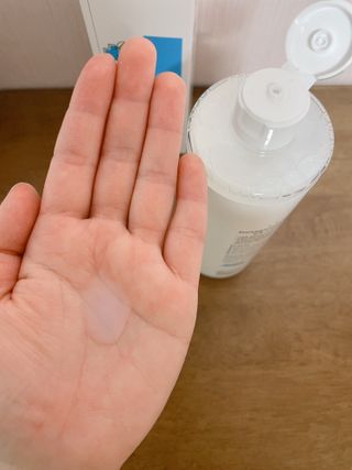 랑벨 수퍼내츄럴 수분잠금 토너 500ml (수분, 보습, 피부장벽 토너) — 5점을 준 리뷰어가 2022년 4월 올린 사용 사진