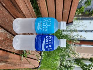 [동아오츠카] 포카리스웨트  500ml PET + 이온워터 500ml PET — 5점을 준 리뷰어가 2025년 7월 올린 사용 사진
