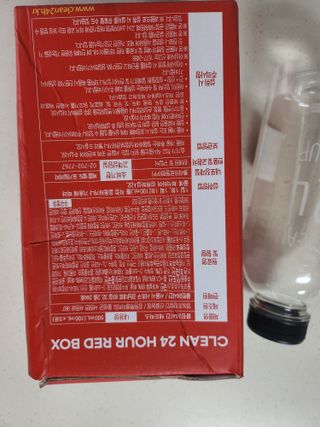 클린24시간 레드박스 1BOX(5포) + 전용보틀(500ml) — 5점을 준 리뷰어가 2024년 3월 올린 사용 사진