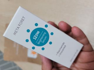 메타포레 12PM 브라이트닝 세럼 — 5점을 준 리뷰어가 2021년 5월 올린 사용 사진