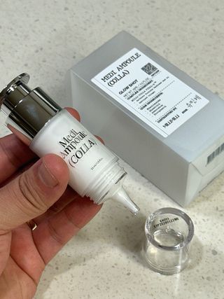 프리 (블로그체험단) [밀리밀리] 메디 앰플 콜라 15ml — 5점을 준 리뷰어가 2025년 7월 올린 사용 사진