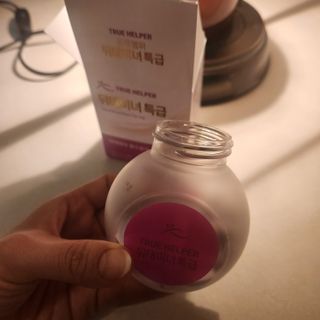 트루헬퍼 뒤태미녀 특급 락토페린 장용성 발효율피 1박스 2개월분 — 5점을 준 리뷰어가 2023년 2월 올린 사용 사진