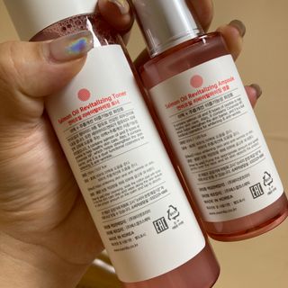 아이앤립 / EYENLIP 아이앤립 연어오일 리바이탈라이징 토너+앰플+크림 3종 세트 — 4.5점을 준 리뷰어가 2021년 6월 올린 사용 사진