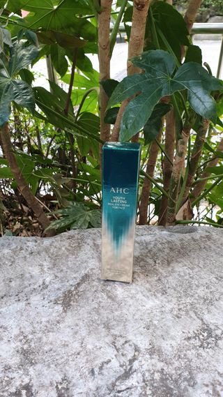[NEW 탄력유턴 아이크림] AHC 유스 래스팅 리얼 아이크림 포 페이스 — 5점을 준 리뷰어가 2021년 1월 올린 사용 사진