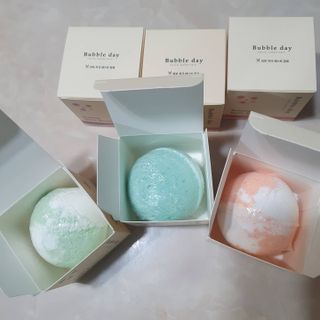 버블데이 배쓰밤 거품입욕제 버블바 6종 — 5점을 준 리뷰어가 2021년 8월 올린 사용 사진