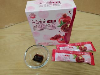 헬스업_쁘띠쁘띠석류콜라겐젤리_20g x 14포 — 5점을 준 리뷰어가 2021년 2월 올린 사용 사진