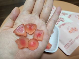 락토조이 구미젤리 복숭아맛 — 5점을 준 리뷰어가 2023년 5월 올린 사용 사진