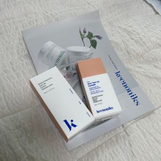 키노닉스 로지 톤업 선밀크 — 5점을 준 리뷰어가 2021년 8월 올린 사용 사진