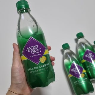 몽베스트 Montbest with Sparkling water Lemon OR Lime 20병(랜덤) — 4점을 준 리뷰어가 2022년 8월 올린 사용 사진
