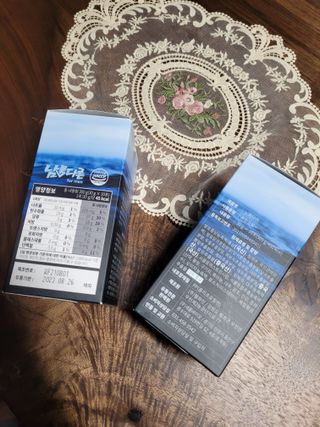 [남男다른] 남성건강 활력증진 혼합음료 홍상발효농축액 10포 x 2개 = 총20포 — 3점을 준 리뷰어가 2021년 9월 올린 사용 사진