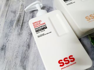 트리플에스 탈모 샴푸 580ml + 실크 트리트먼트 580ml — 5점을 준 리뷰어가 2021년 5월 올린 사용 사진