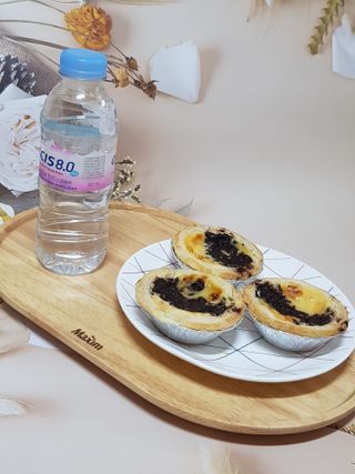 디앙뜨 포르투갈 에그타르트 오리지널 맛+패션후르츠+초콜릿타르트 맛 중 택1 — 4.5점을 준 리뷰어가 2021년 8월 올린 사용 사진