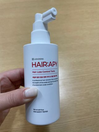 리더스코스메틱 리더스 헤어 라피 헤어 로스 컨트롤 토닉 — 3점을 준 리뷰어가 2021년 1월 올린 사용 사진