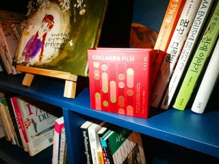 프리마인 귀족의 콜라겐, 92배 흡수율. 럭셔리 프리미엄 셀라브 콜라겐필름 30매 — 4.5점을 준 리뷰어가 2021년 10월 올린 사용 사진