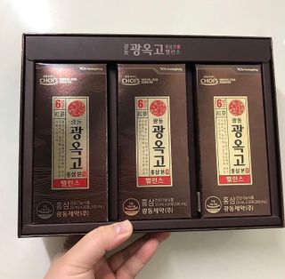 광동제약 [광동] 광옥고 홍삼 본 밸런스 30포 + 쇼핑백 — 5점을 준 리뷰어가 2021년 12월 올린 사용 사진