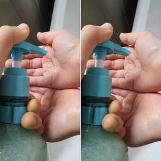 벨먼 내추럴스파 수분광채 스크럽 바디워시 600ml 5종 — 5점을 준 리뷰어가 2022년 5월 올린 사용 사진