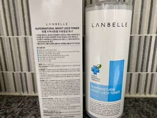 랑벨 수퍼내츄럴 수분잠금 토너 500ml (수분, 보습, 피부장벽 토너) — 5점을 준 리뷰어가 2022년 4월 올린 사용 사진