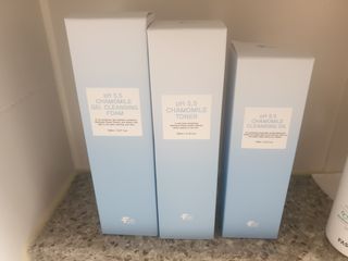 페브유 / FABYOU 페브유 pH5.5 캐모마일 젤 클렌징 폼 + 클렌징 오일 + 토너 3종 세트 — 5점을 준 리뷰어가 2021년 8월 올린 사용 사진