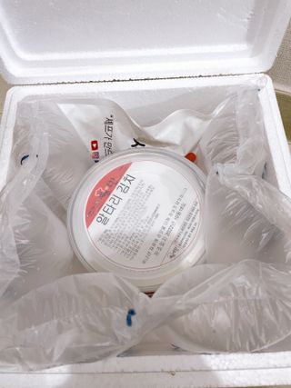 셰프애찬 알타리김치 총각김치 1kg — 4.5점을 준 리뷰어가 2022년 10월 올린 사용 사진