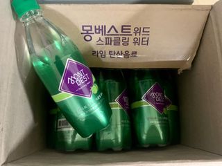 몽베스트 Montbest with Sparkling water Lime20병 — 5점을 준 리뷰어가 2022년 6월 올린 사용 사진