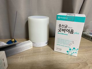 프리마인 유산균 국가지정연구소 선정, 살아있는 생유산균 200억 마리의 힘. 유산균n굿바이옴플러스 — 5점을 준 리뷰어가 2021년 12월 올린 사용 사진