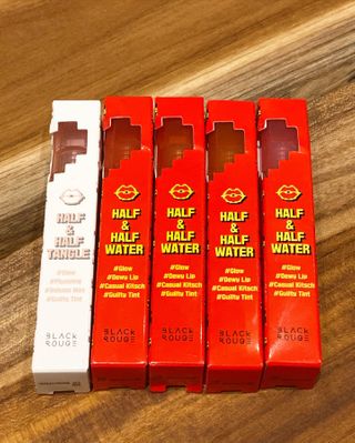 [블랙루즈]하프앤하프틴트 10종 中 벨벳5종 OR 글로우5종 중 택1 — 5점을 준 리뷰어가 2021년 2월 올린 사용 사진
