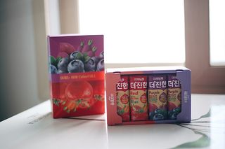 [롯데칠성] 야채듬뿍 더'진한 [롯데칠성] 야채는 이제 COLORFULL! 야채듬뿍  더 진한 레드 4개 +퍼플 4개 (총 8개) — 5점을 준 리뷰어가 2023년 6월 올린 사용 사진