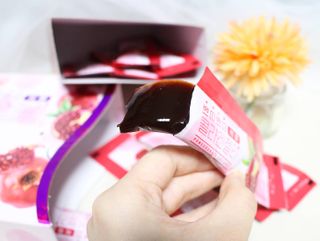 헬스업_쁘띠쁘띠석류콜라겐젤리_20g x 14포 — 5점을 준 리뷰어가 2021년 2월 올린 사용 사진