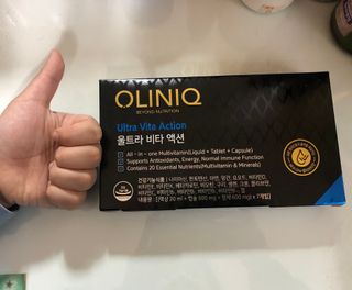 올리닉 울트라비타액션 — 5점을 준 리뷰어가 2021년 12월 올린 사용 사진