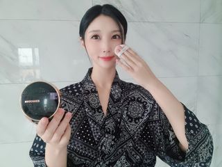 웰피아생활건강 웰피아마스커버_올인원커버쿠션(21호, 23호) — 5점을 준 리뷰어가 2023년 2월 올린 사용 사진