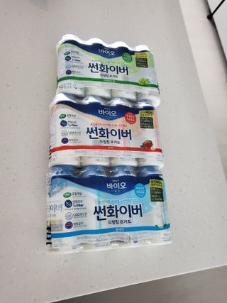 LIVE 매일바이오 썬화이버 드링킹 요거트 — 5점을 준 리뷰어가 2022년 8월 올린 사용 사진