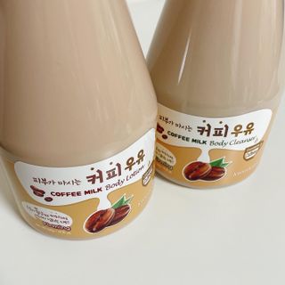 [과일나라] 피부가 마시는 커피우유 바디클렌저&바디로션 — 4.5점을 준 리뷰어가 2022년 3월 올린 사용 사진