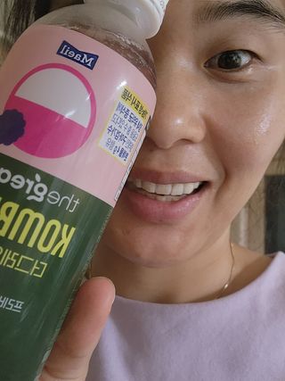 더그레잇티 콤부차 [매일유업] 더그레잇티 44kcal 콤부차 300ml *12개입 (오리지널 6개+베리리치 6개) — 5점을 준 리뷰어가 2023년 8월 올린 사용 사진
