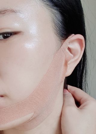 아이디플라코스메틱 아이디 페이스핏 마이너스 밴드 v2 — 5점을 준 리뷰어가 2022년 5월 올린 사용 사진