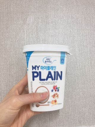 떠먹는불가리스 마이플레인 요거트 435g 6개입 — 5점을 준 리뷰어가 2021년 4월 올린 사용 사진