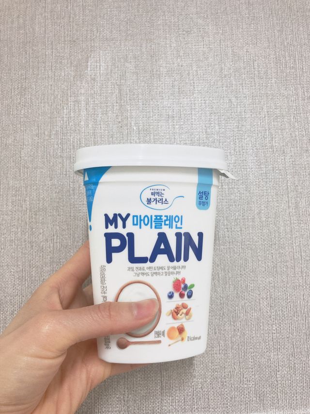 떠먹는불가리스 마이플레인 요거트 435g 6개입 리뷰 사진