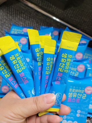 헬스업 핼스업 프로바이오 생유산균 퍼스트 — 5점을 준 리뷰어가 2021년 1월 올린 사용 사진