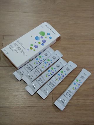 자연그램 매직버블클리너 스틱형 5포x 2세트 — 4점을 준 리뷰어가 2021년 1월 올린 사용 사진